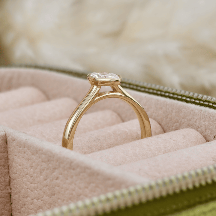 Bague solitaire Marquise diamants 0.50 ct Mathieu Blanchard Bagues Bague solitaire Marquise diamants 0.50 ct Mathieu Blanchard Joaillerie