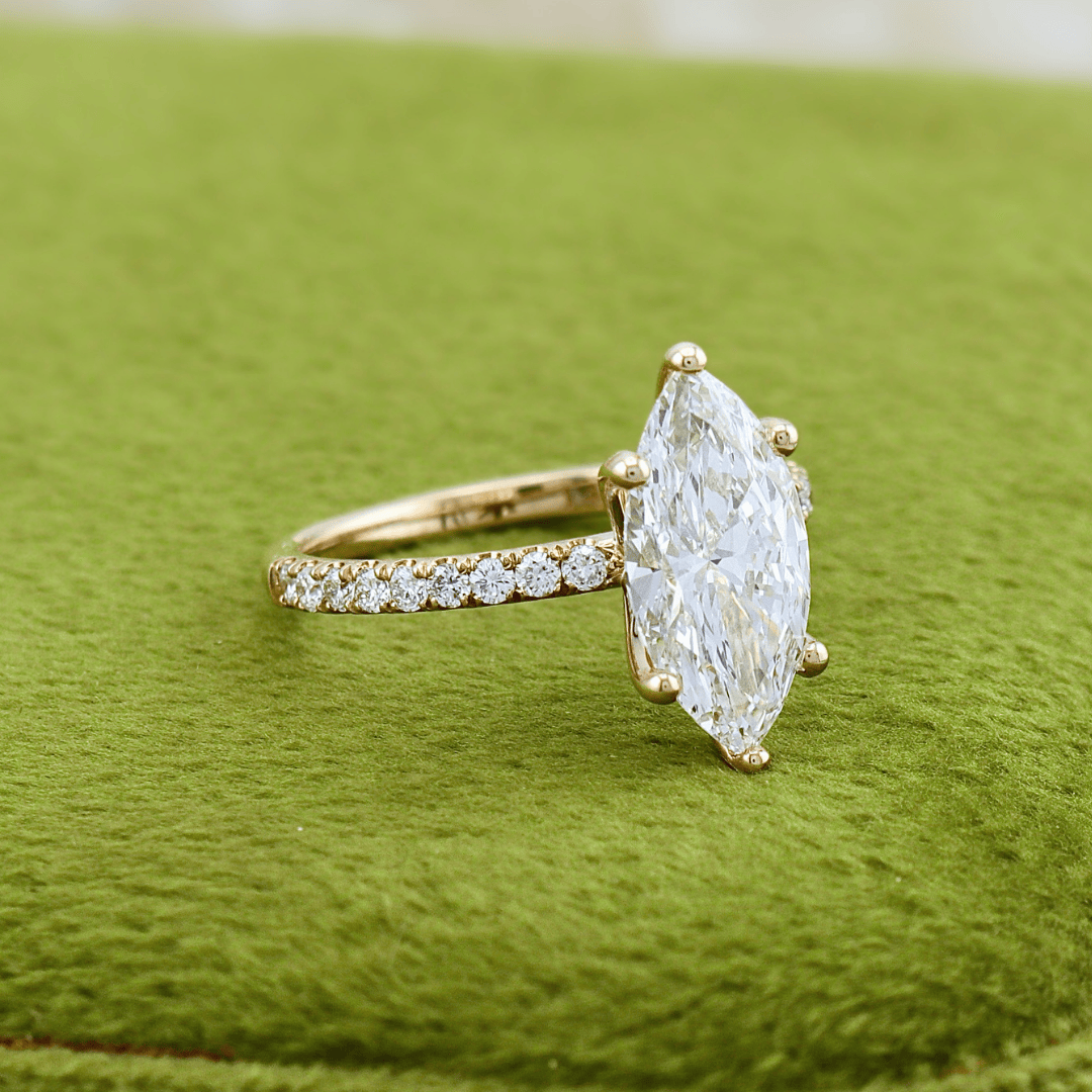 Bague solitaire Marquise diamants 2.25 ctw Mathieu Blanchard Bagues Bague solitaire Marquise diamants 2.25 ctw | Mathieu Blanchard Mathieu Blanchard Joaillerie