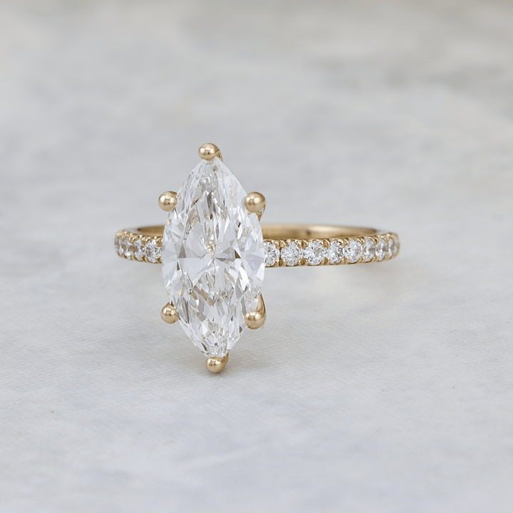 Bague solitaire Marquise diamants 2.25 ctw Mathieu Blanchard Bagues Bague solitaire Marquise diamants 2.25 ctw | Mathieu Blanchard Mathieu Blanchard Joaillerie