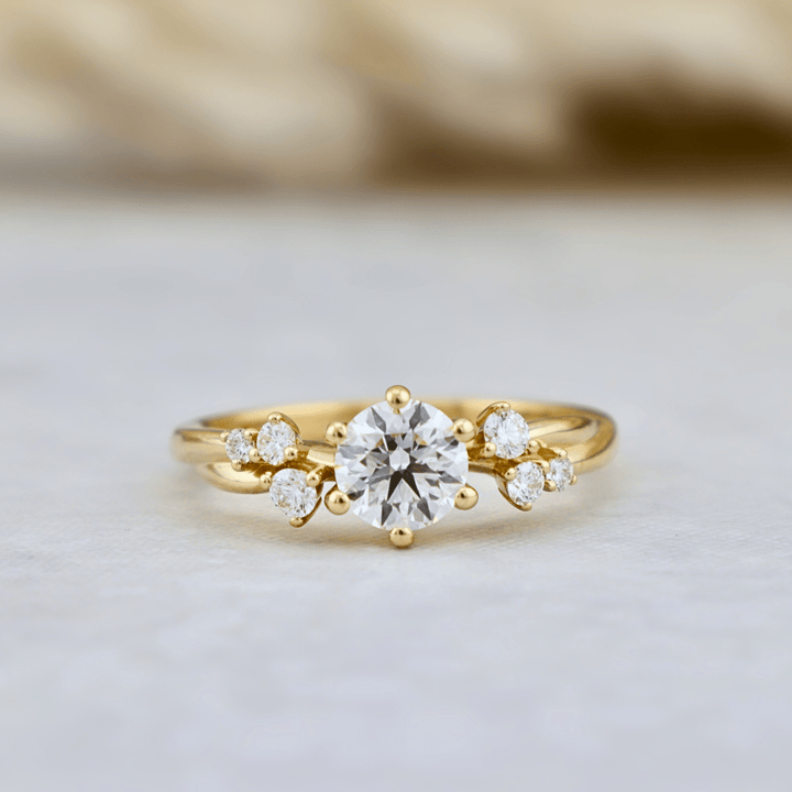 Bague solitaire Torsade et diamant 0,55 ct Mathieu Blanchard Bagues Bague de fiançailles Torsade en diamants | Mathieu Blanchard Mathieu Blanchard Joaillerie