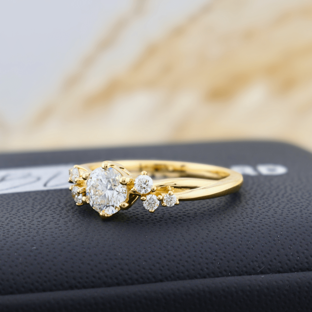Bague solitaire Torsade et diamant 0,55 ct Mathieu Blanchard Bagues Bague de fiançailles Torsade en diamants | Mathieu Blanchard Mathieu Blanchard Joaillerie