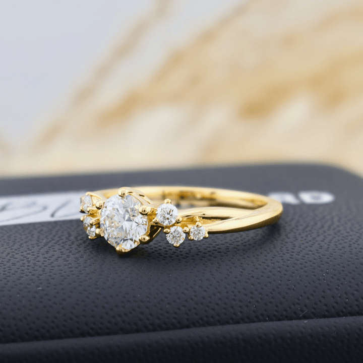 Bague solitaire Torsade et diamant 0,55 ct Mathieu Blanchard Bagues Bague de fiançailles Torsade en diamants | Mathieu Blanchard Mathieu Blanchard Joaillerie