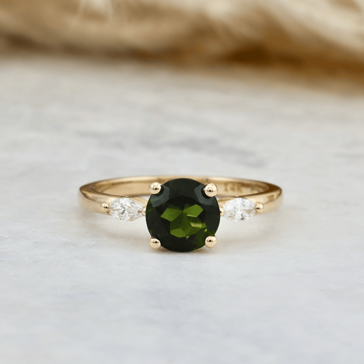Mathieu Blanchard Bagues Bague Tourmaline et Diamants