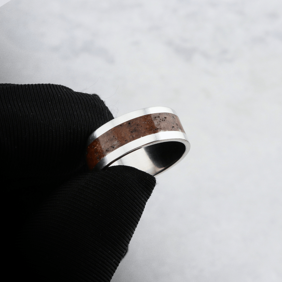 Bague Triceratops du Montana Mathieu Blanchard Bagues Jonc Triceratops du Montana en argent 925, or 14K ou or 18K | Mathieu Blanchard Mathieu Blanchard Joaillerie