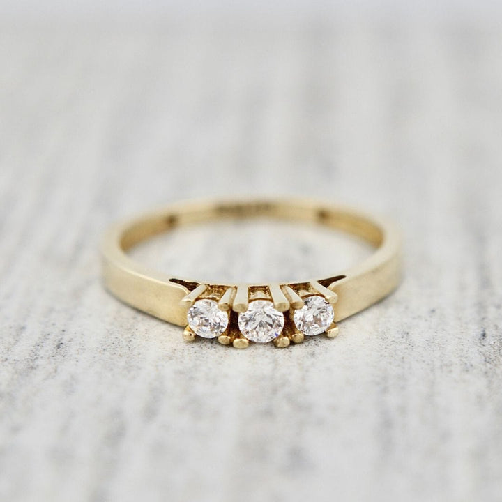 RPM Bagues Bague Trois Pierres en or 10K