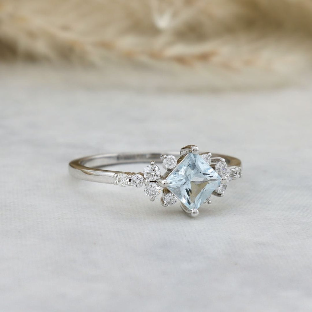 Mathieu Blanchard Bagues Bagues Princesse Topaze et Diamant