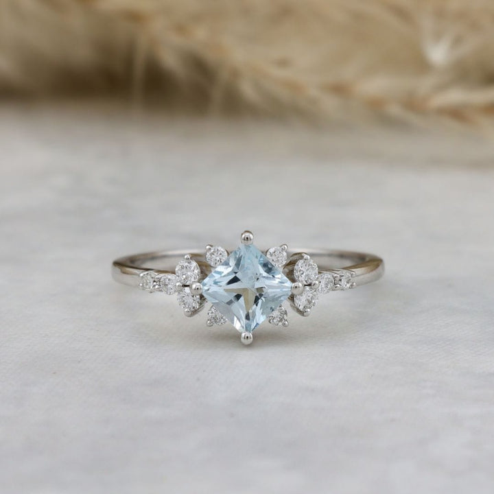 Mathieu Blanchard Bagues Bagues Princesse Topaze et Diamant