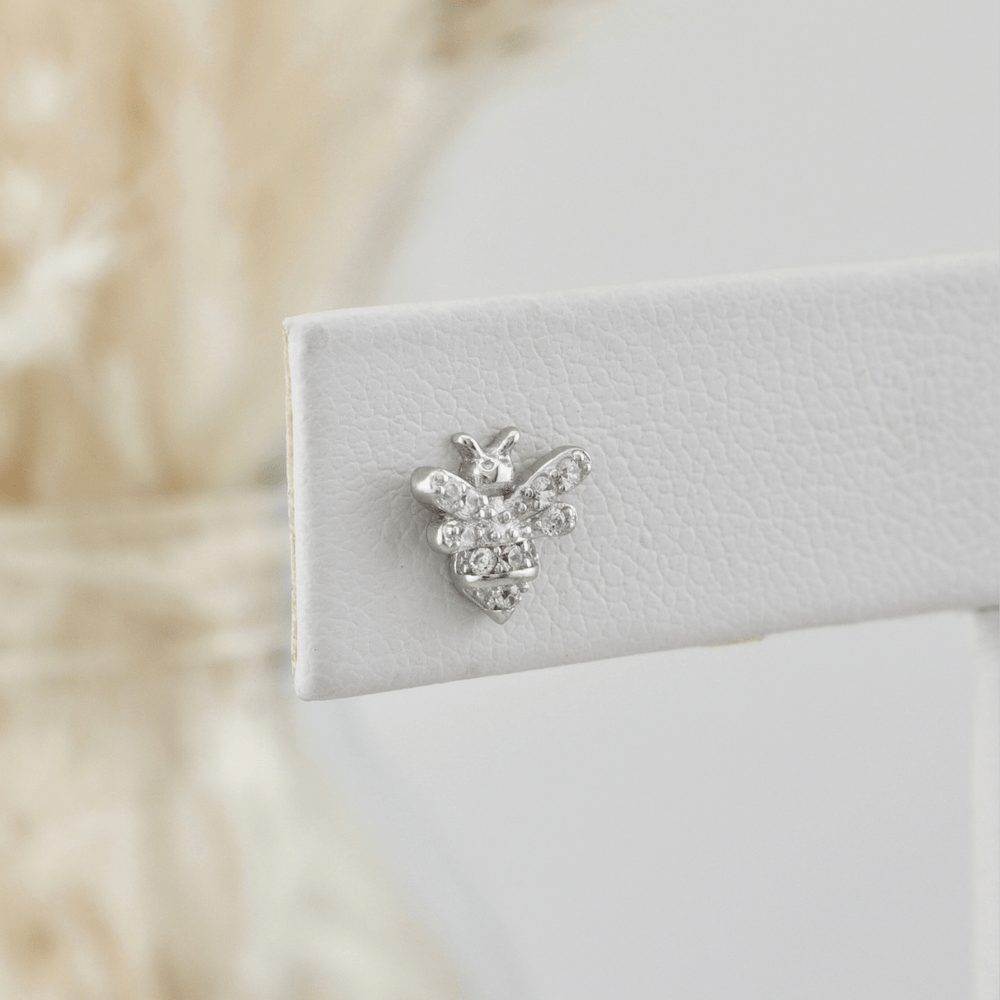 Boucles d'oreilles Abeilles en argent sterling Mathieu Blanchard Boucles d'oreilles Boucles d'oreilles Abeilles en argent sterling | Mathieu Blanchard Mathieu Blanchard Joaillerie