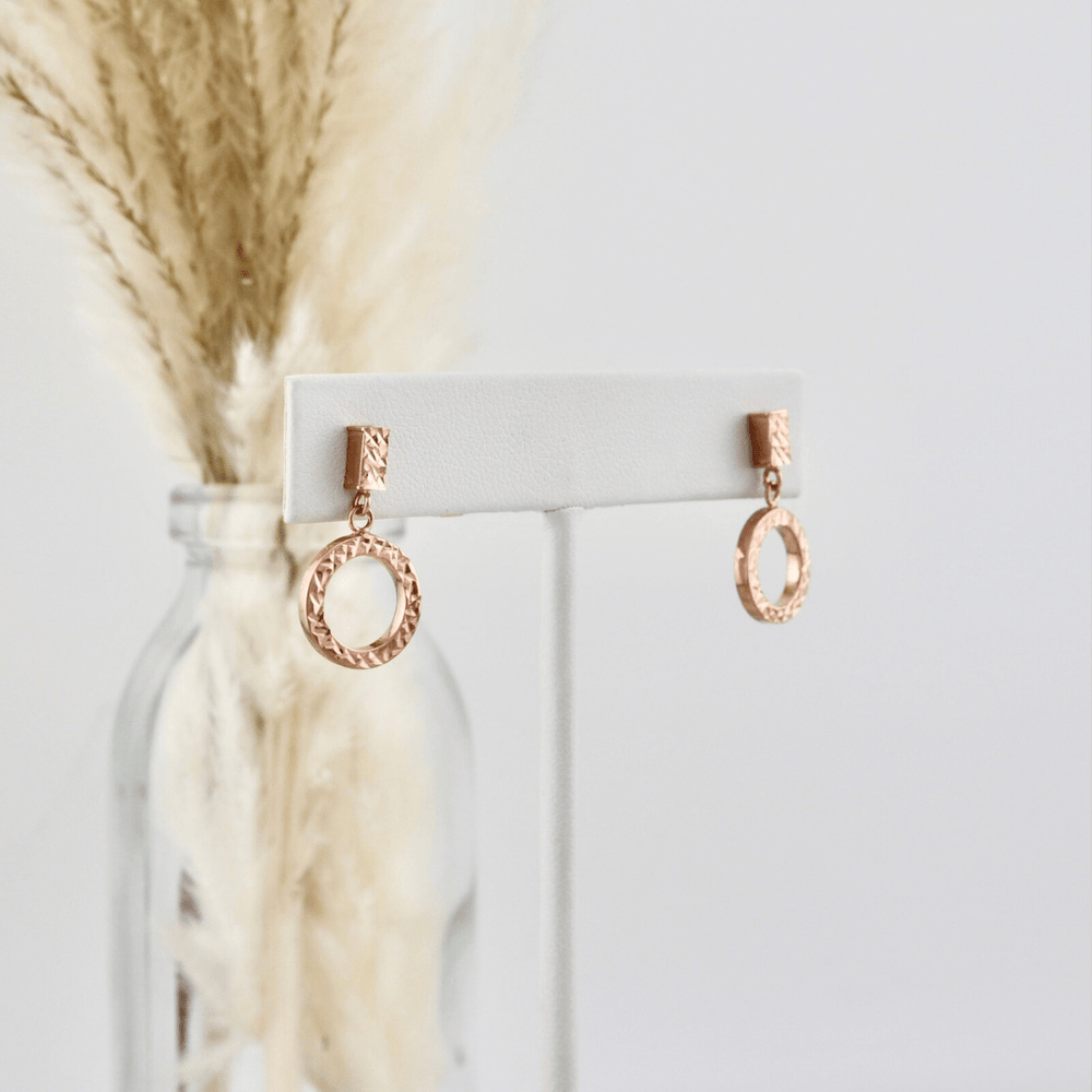 Boucles d'oreilles Cercles - Boucles d'oreilles Boucles d'oreilles Cercles en or 10K | Mathieu Blanchard  Mathieu Blanchard Joaillerie