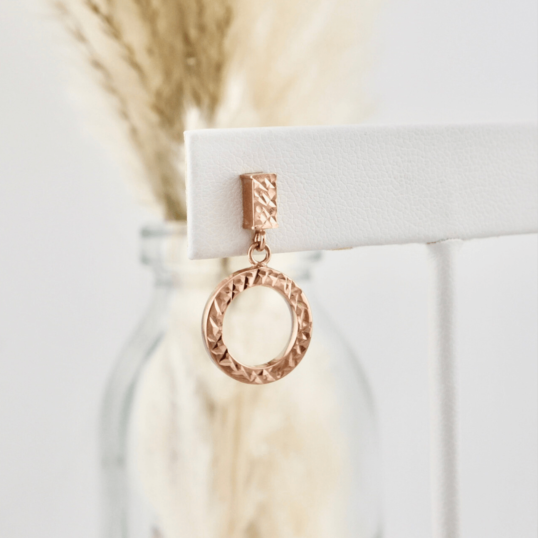 Boucles d'oreilles Cercles - Boucles d'oreilles Boucles d'oreilles Cercles en or 10K | Mathieu Blanchard  Mathieu Blanchard Joaillerie