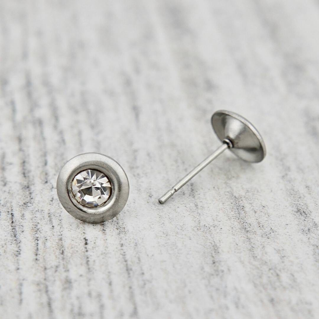 Mathieu Blanchard Boucles d'oreilles Boucles d'oreilles Classiques en acier