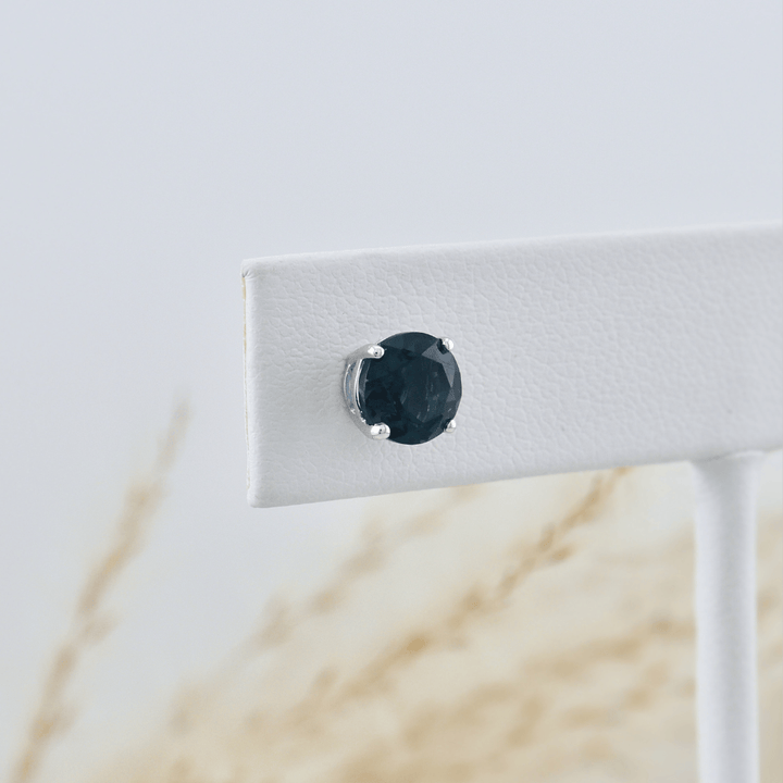 Boucles d’oreilles Classiques Topaze Bleu London Mathieu Blanchard Boucles d&