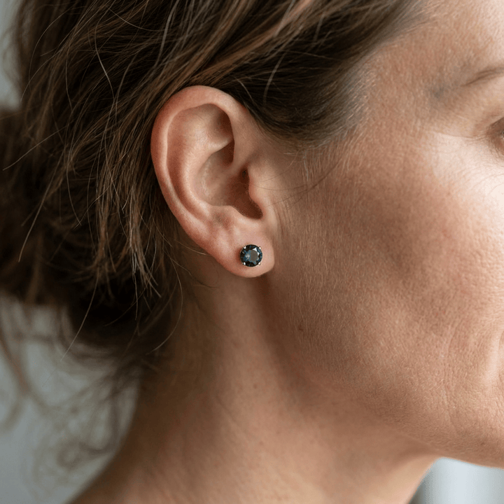 Mathieu Blanchard Boucles d'oreilles Boucles d’oreilles Classiques Topaze Bleu London