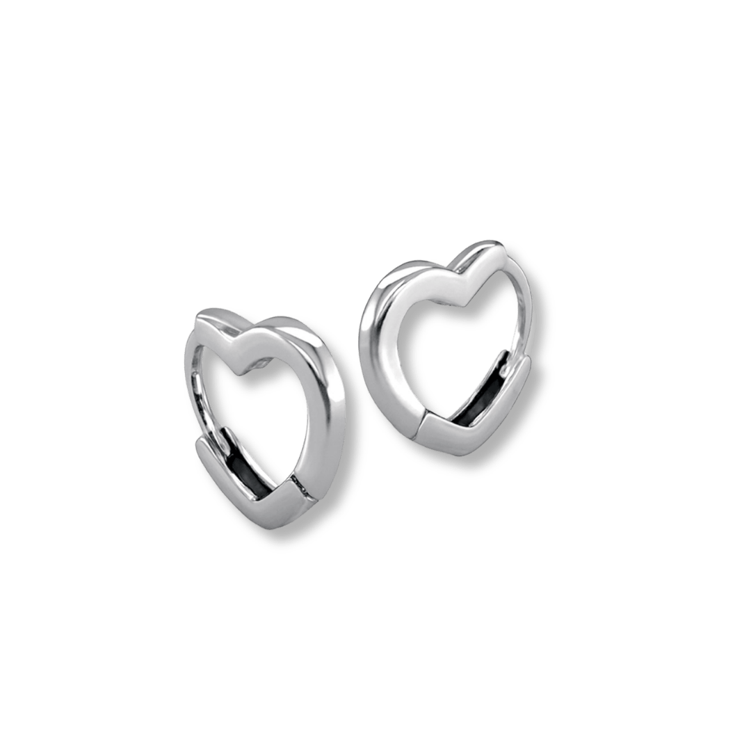 Boucles d'oreilles Cœur en argent sterling Mathieu Blanchard Boucles d'oreilles Argent sterling YW718 Boucles d'oreilles Cœur en argent sterling Mathieu Blanchard Joaillerie