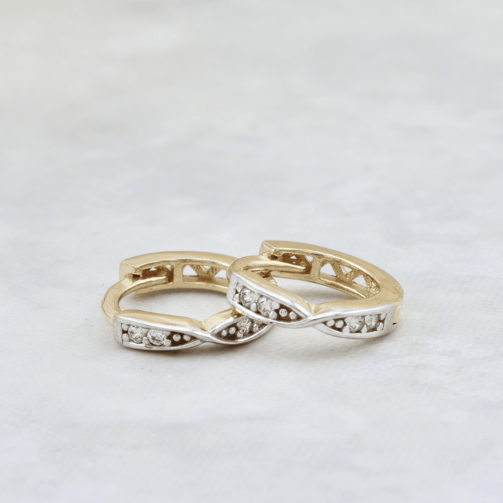 - Boucles d'oreilles Boucles d'oreilles huggies Mini boucle en or 10K