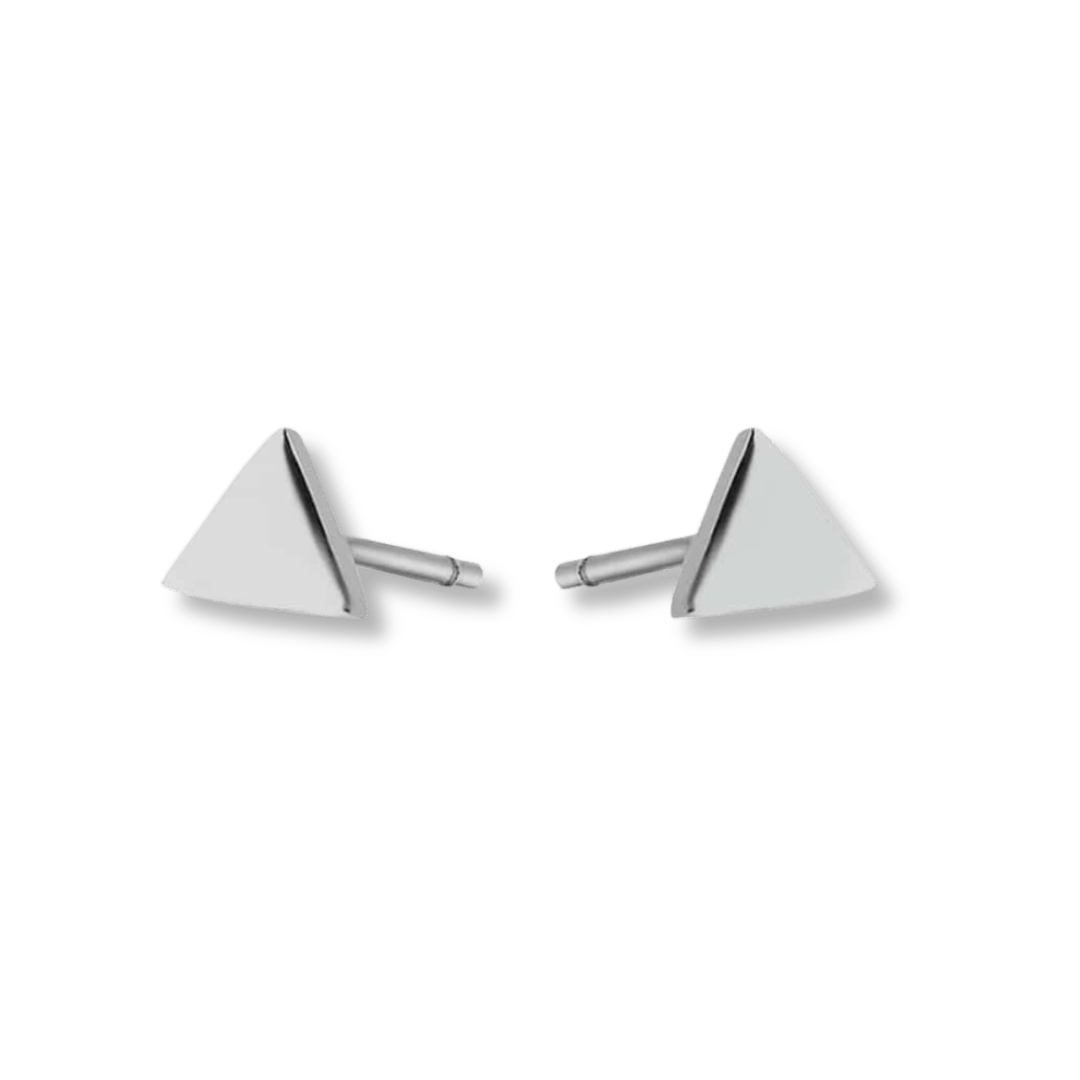 Mathieu Blanchard Boucles d'oreilles Boucles d'oreilles Triangles en acier