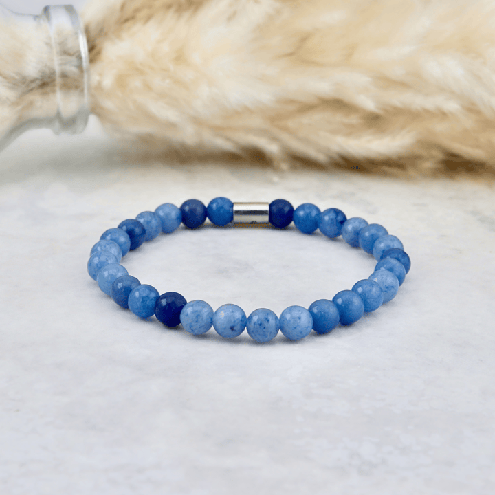 Mathieu Blanchard Bracelet Aventurine Bleue