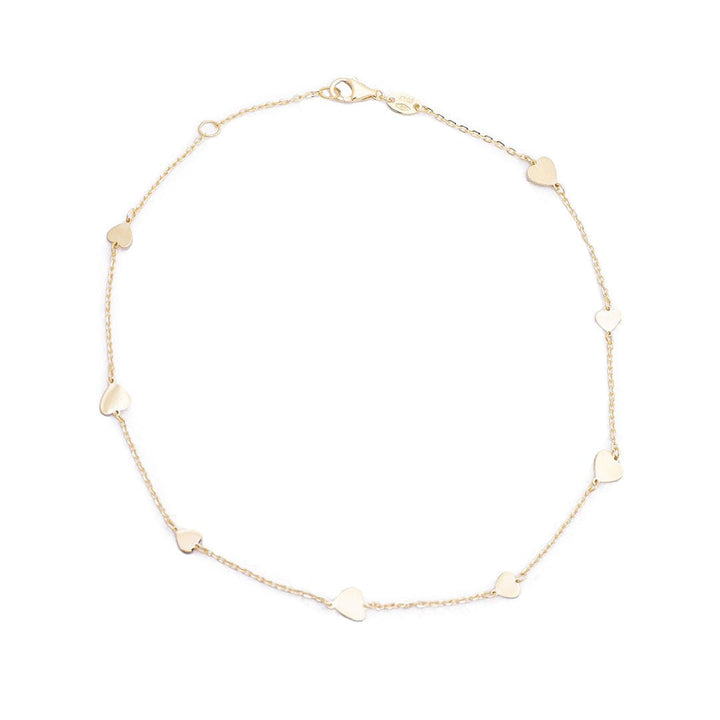 - Bracelet Coeurs en or 10K