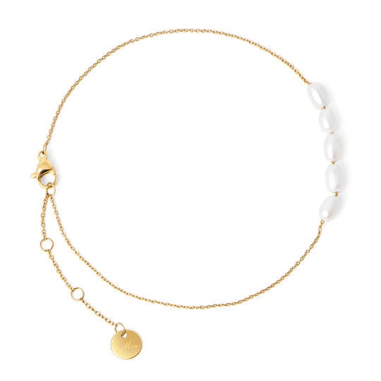 Mia Bijoux Pendants Bracelet de cheville Adrienne en acier