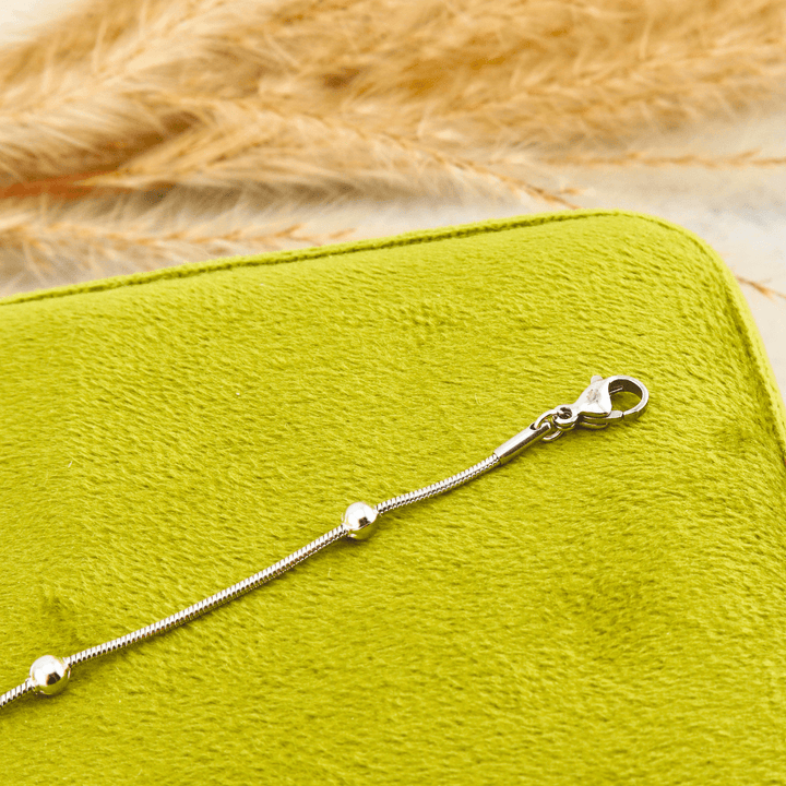 Mathieu Blanchard Bracelets de cheville Bracelet de cheville Billes en acier