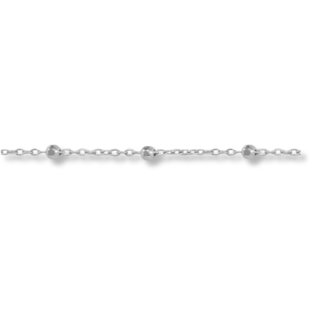 Mathieu Blanchard Bracelet de cheville Boho en argent sterling