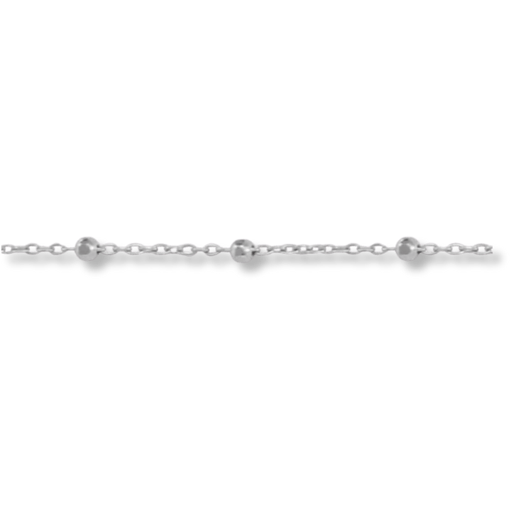 Mathieu Blanchard Bracelet de cheville Boho en argent sterling