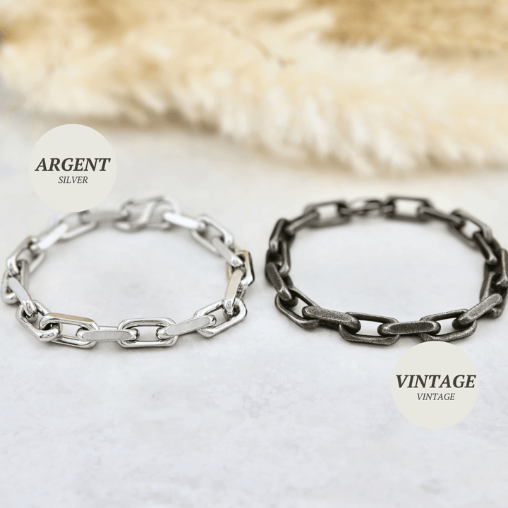 Bracelet La Force en acier inoxydable Mathieu Blanchard Bracelets Bracelet en acier inox | Collection La Force par Mathieu Blanchard Mathieu Blanchard Joaillerie