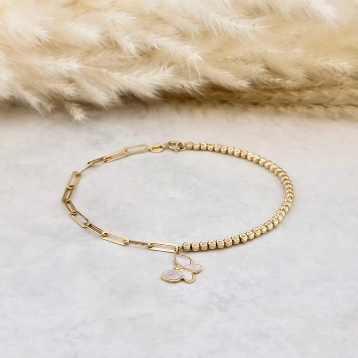 Mathieu Blanchard Joaillerie Bracelet Papillon en or 10K