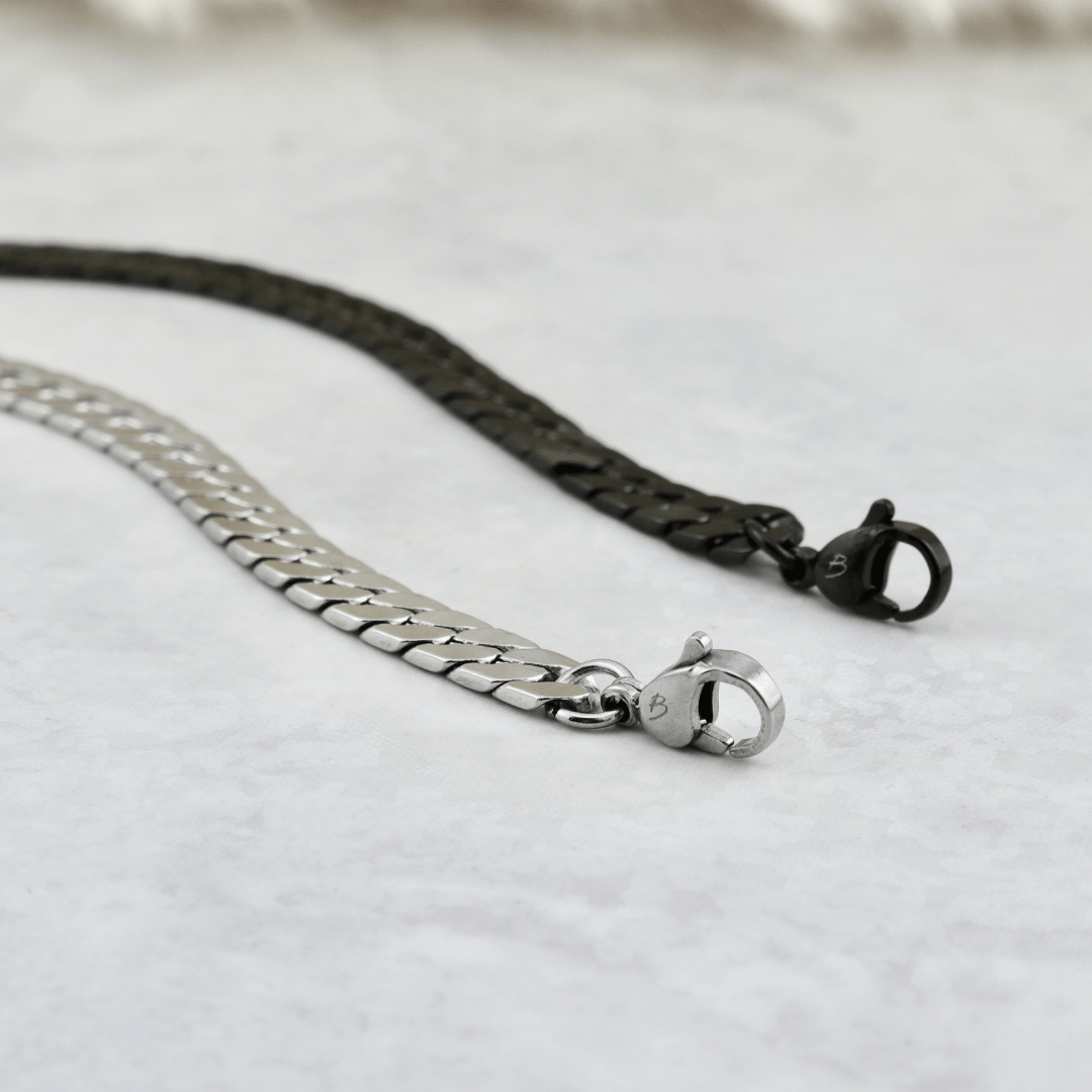 Bracelet Stratus en acier inoxydable Mathieu Blanchard Bracelets Bracelet en acier inox | Collection La Force par Mathieu Blanchard Mathieu Blanchard Joaillerie
