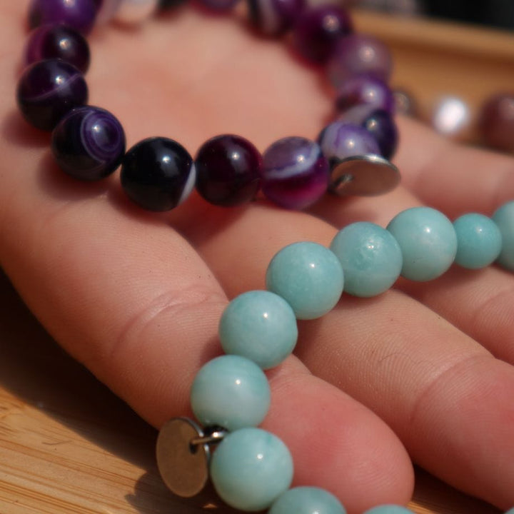 Mathieu Blanchard Bracelets 5.5 pouces Bracelet Trésor en quartz et perles