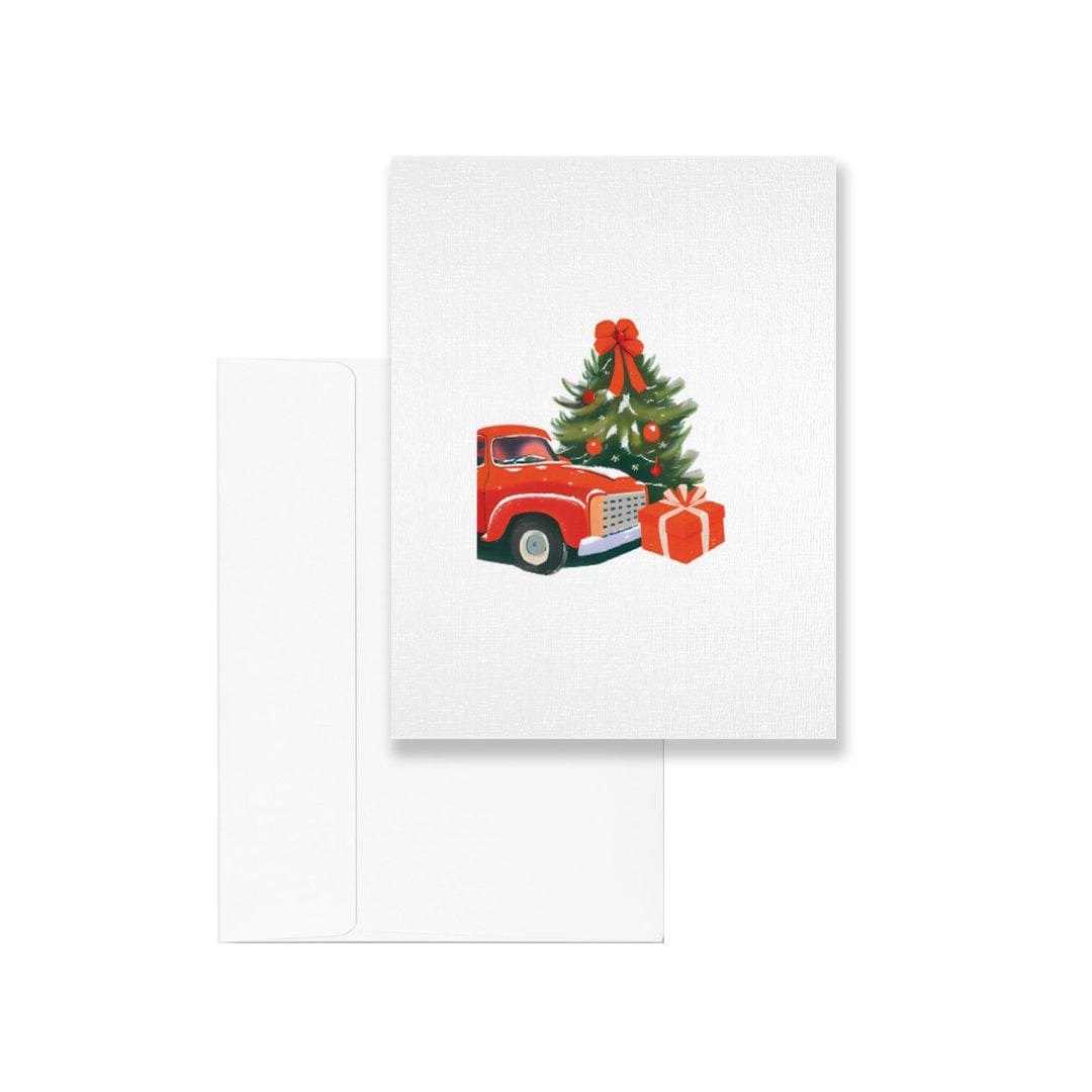 Mathieu Blanchard Carte de souhaits Camion festif