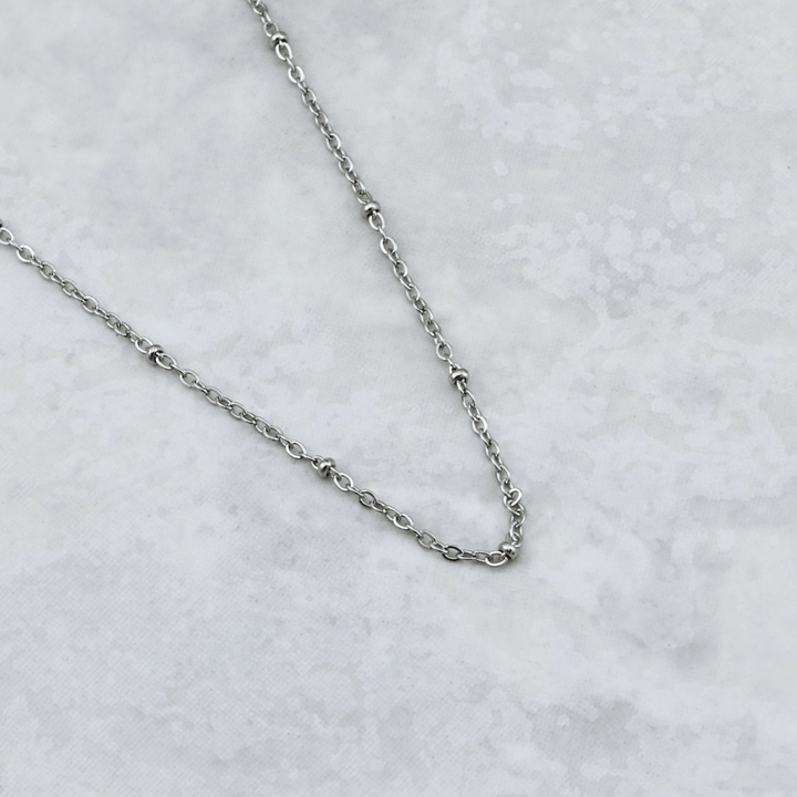 Mathieu Blanchard Colliers Chaine Billes en acier