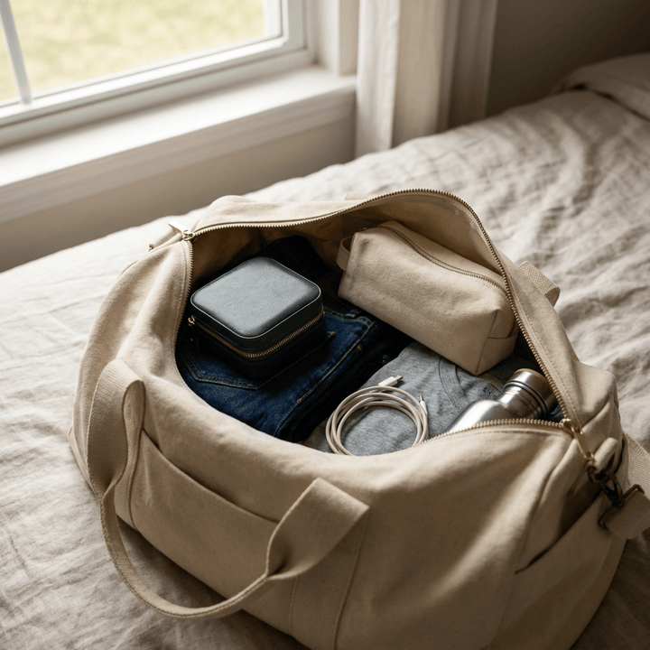 Mathieu Blanchard ACCESSOIRES Coffret à bijoux en cuir Cabine - Noir
