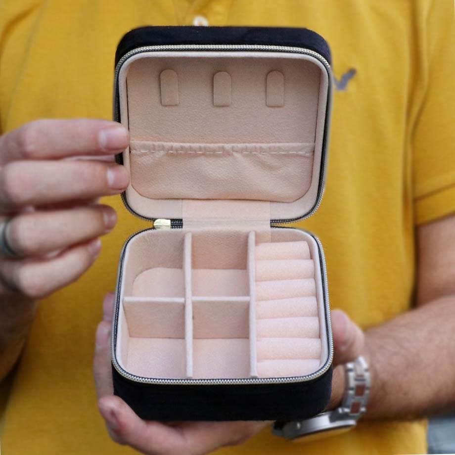 Mathieu Blanchard Noir Coffret à bijoux noir