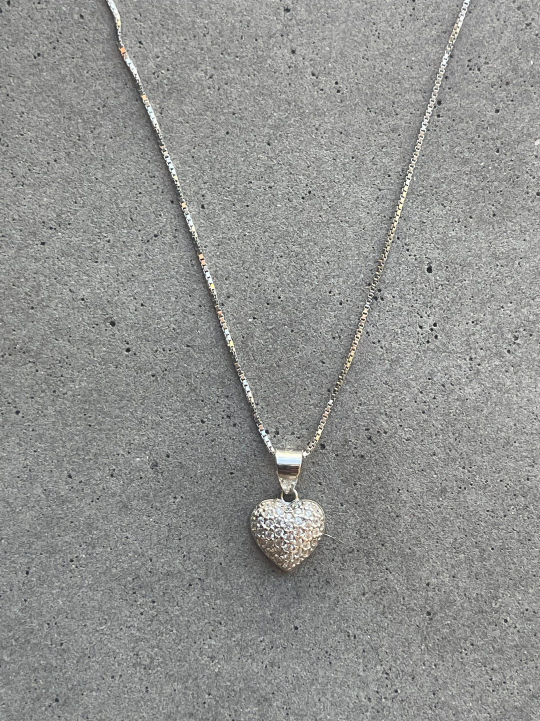 Caroline Néron Collier Amour en argent sterling