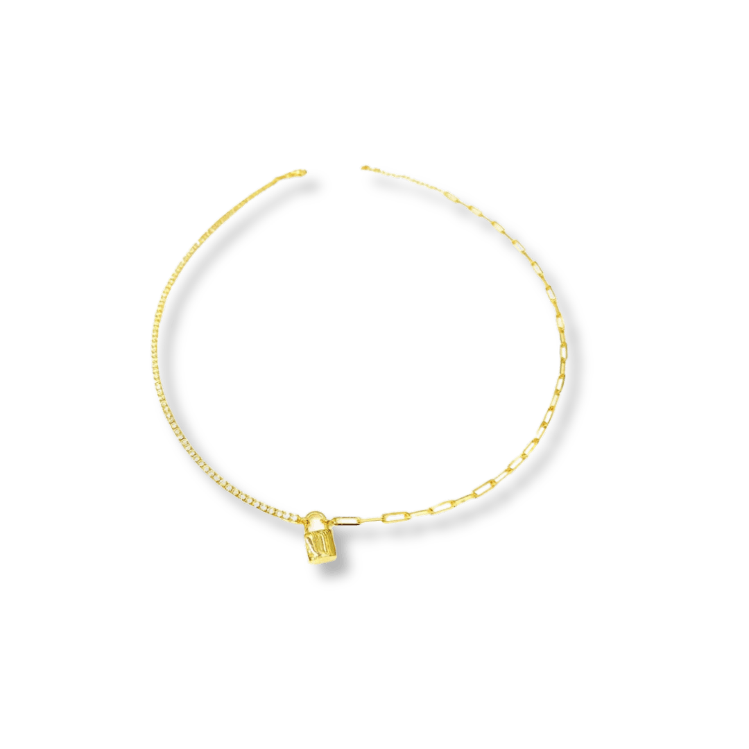 Mathieu Blanchard Collier Cadenas Tennis - Argent sterling