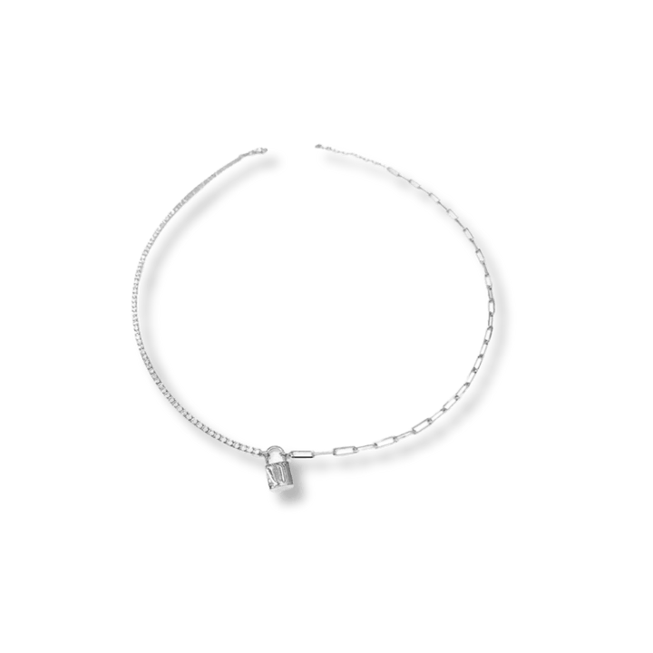 Mathieu Blanchard Collier Cadenas Tennis - Argent sterling