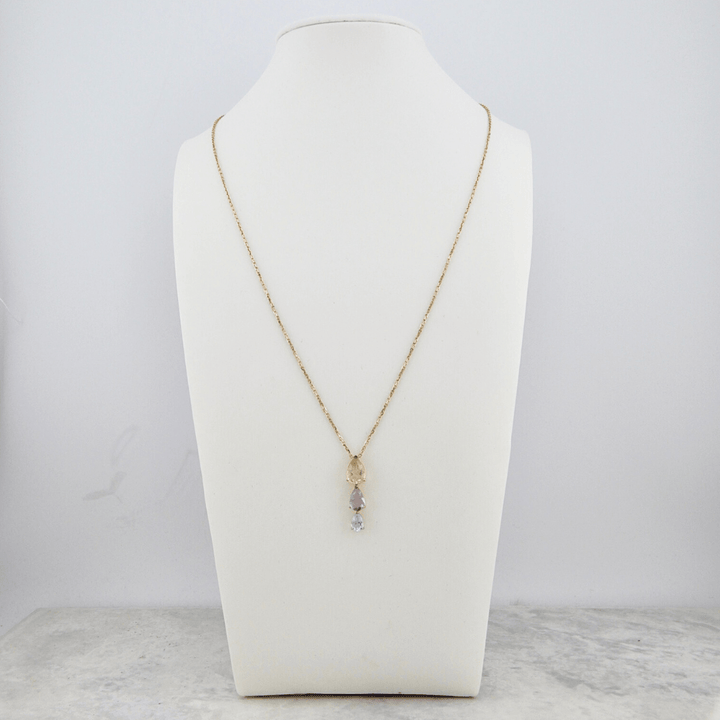 Collier, citrine améthyste et topaze en or 14k Mathieu Blanchard Collier Or jaune 14K Collier en or 14K, citrine améthyste et topaze | Mathieu Blanchard Mathieu Blanchard Joaillerie