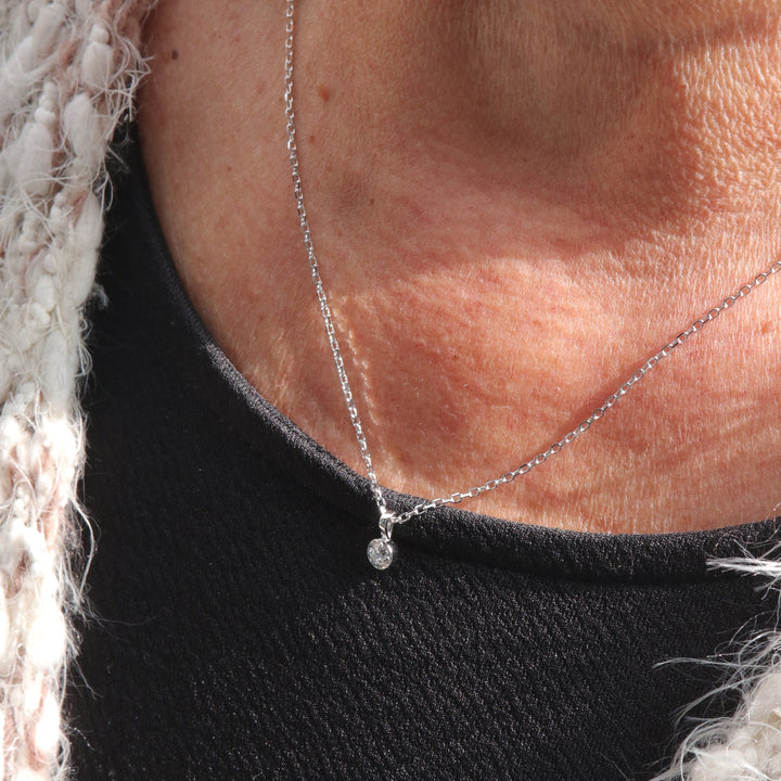 Mathieu Blanchard Collier Classique en argent sterling