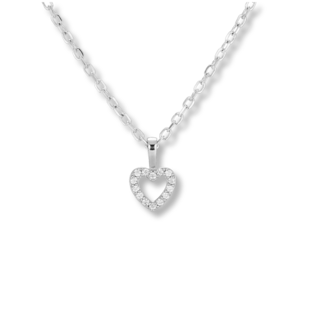 Mathieu Blanchard Collier Coeur en argent sterling