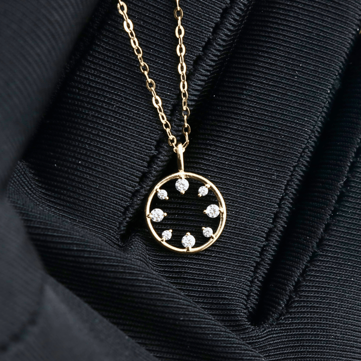- Colliers Or jaune 10K Collier en or 10K