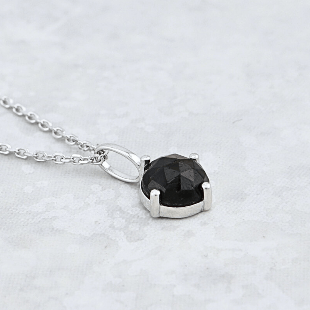 Collier et Saphir Doré en argent sterling Mathieu Blanchard Collier Argent sterling Collier en argent sterling et Saphir Doré | Mathieu Blanchard Mathieu Blanchard Joaillerie