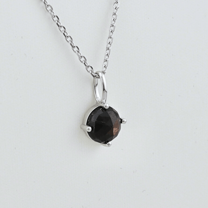 Collier et Saphir Doré en argent sterling Mathieu Blanchard Collier Argent sterling Collier en argent sterling et Saphir Doré | Mathieu Blanchard Mathieu Blanchard Joaillerie