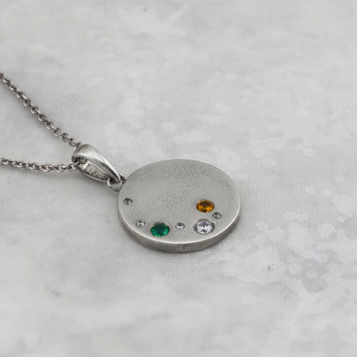 Collier Famille Mathieu Blanchard Collier Pendentif Famille à personnaliser en or 14K - 18K ou platine | Mathieu Blanchard Mathieu Blanchard Joaillerie