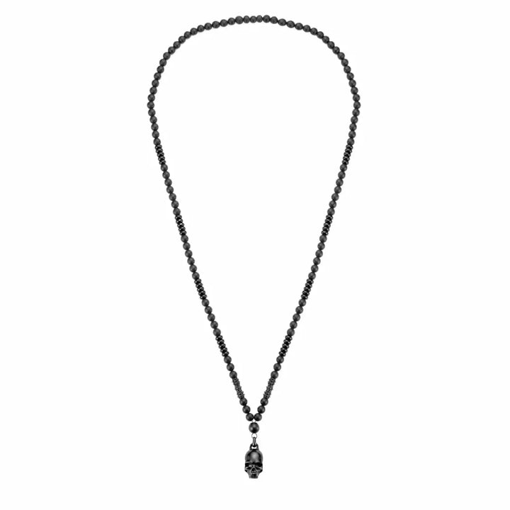 Collier Memento Mori en acier inoxydable SkeletonHD Acier inoxydable Collier Tête de mort en acier inox pour homme | Mathieu Blanchard Mathieu Blanchard Joaillerie