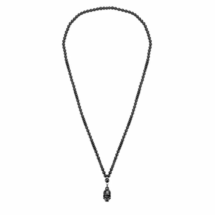 SkeletonHD Collier Memento Mori en acier