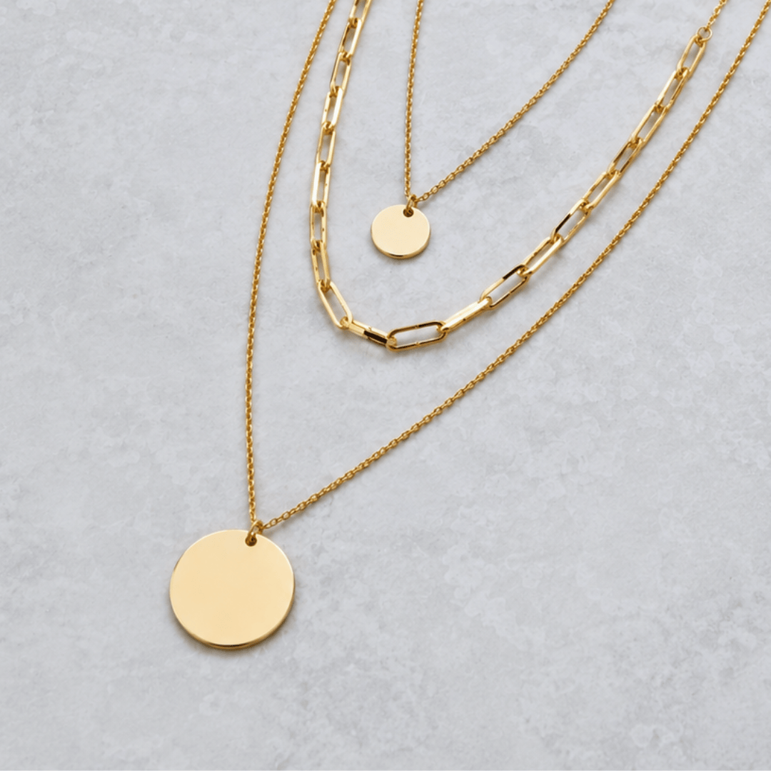 Mathieu Blanchard Collier Collier triple en acier