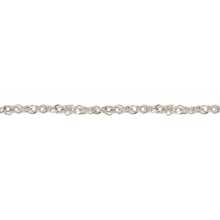 - Colliers Chaine Singapour en argent sterling ou or 10K