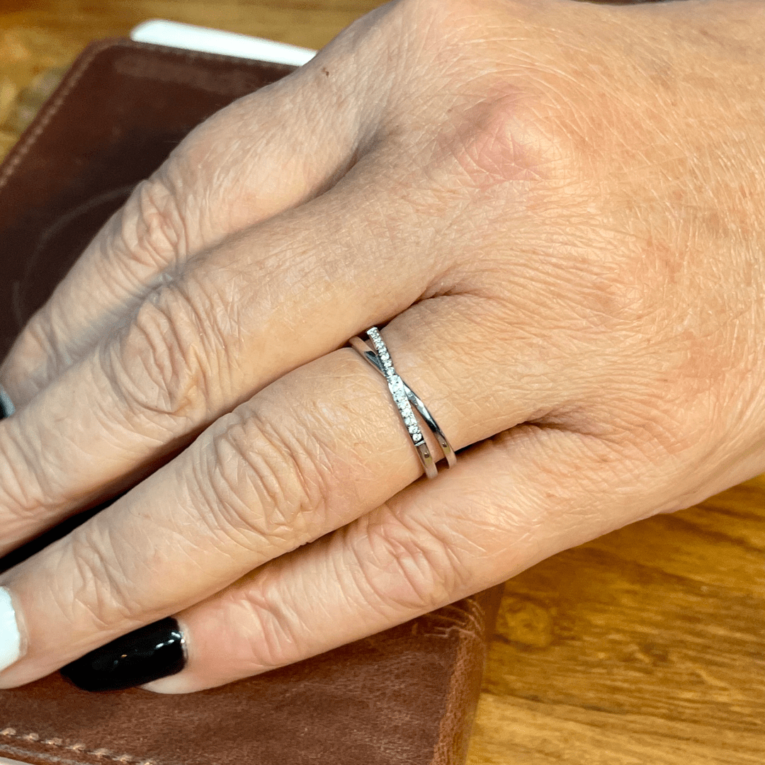 Mathieu Blanchard Bagues Copie de Bague La Croisé en acier