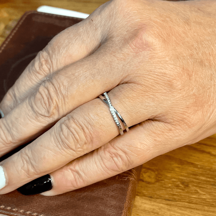 Mathieu Blanchard Bagues Copie de Bague La Croisé en acier